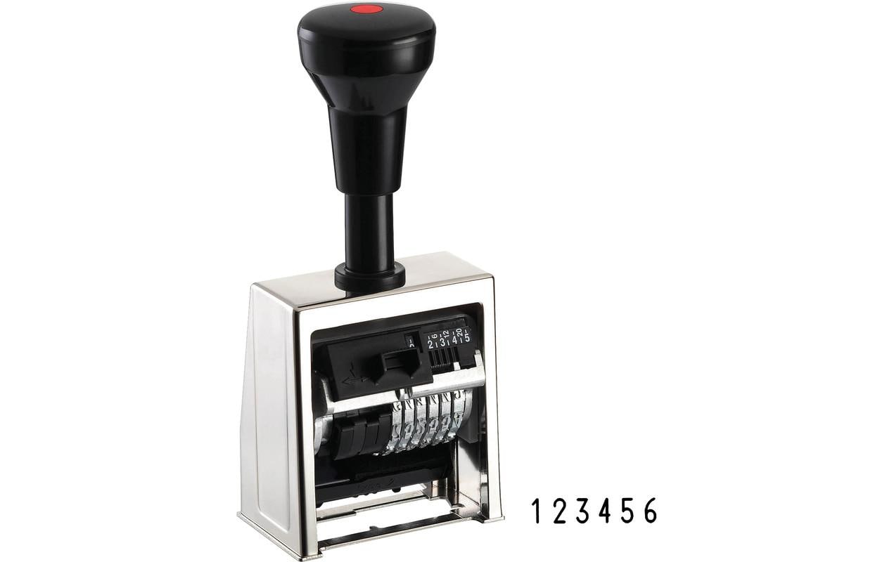 Reiner Motivstempel Numeroteur B6 – Motiv: Zahlen, Ziffernhöhe 4,5 mm