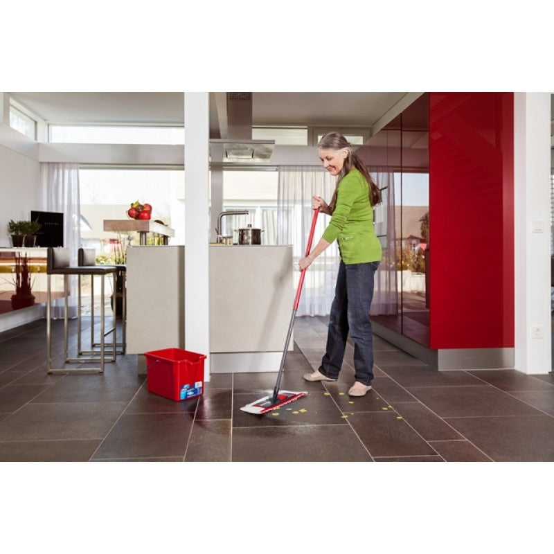 Vileda Wischbezug WischMat Combi – 1 Stk. – Mikrofaser, weiss