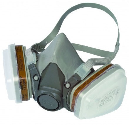 3M Halbmaske A2P2 6002C Grau