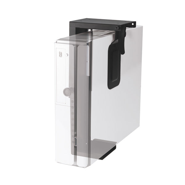VALUE CPU-Halterung (Untertisch) – bis 10 kg, Schwarz, Metall