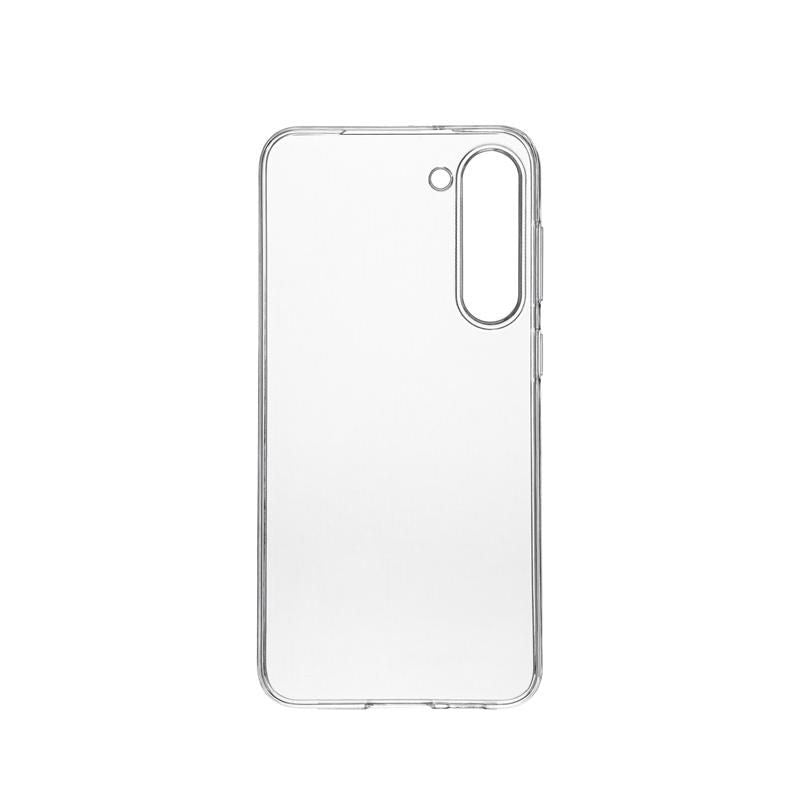 eSTUFF LONDON Backcover – für Samsung Galaxy S23+, TPU, Transparent, kabelloses Laden