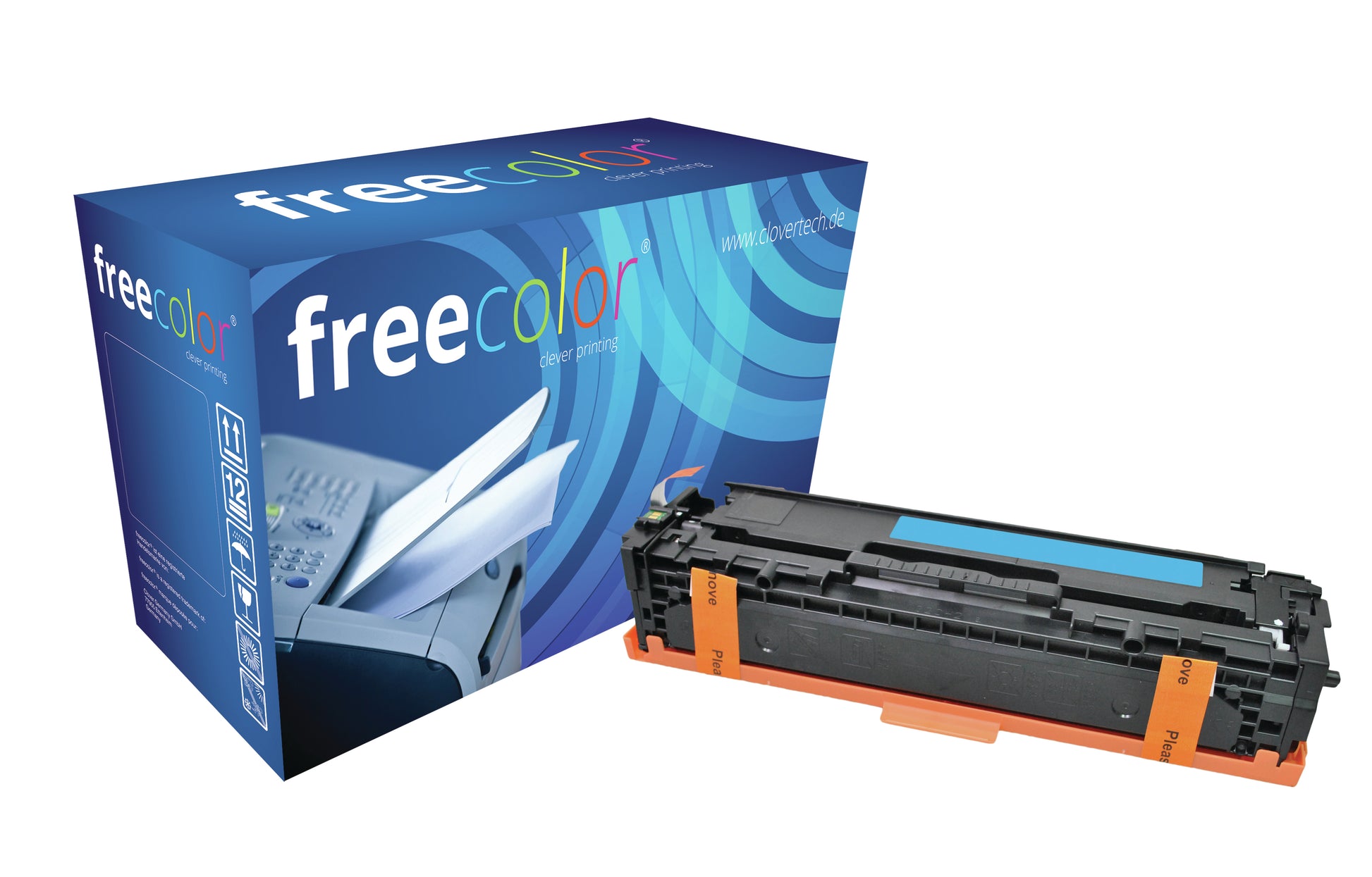 Freecolor Toner CF210 – cyan, 1800 Seiten – für HP LaserJet Pro 200 Color M251, Canon Toner 731
