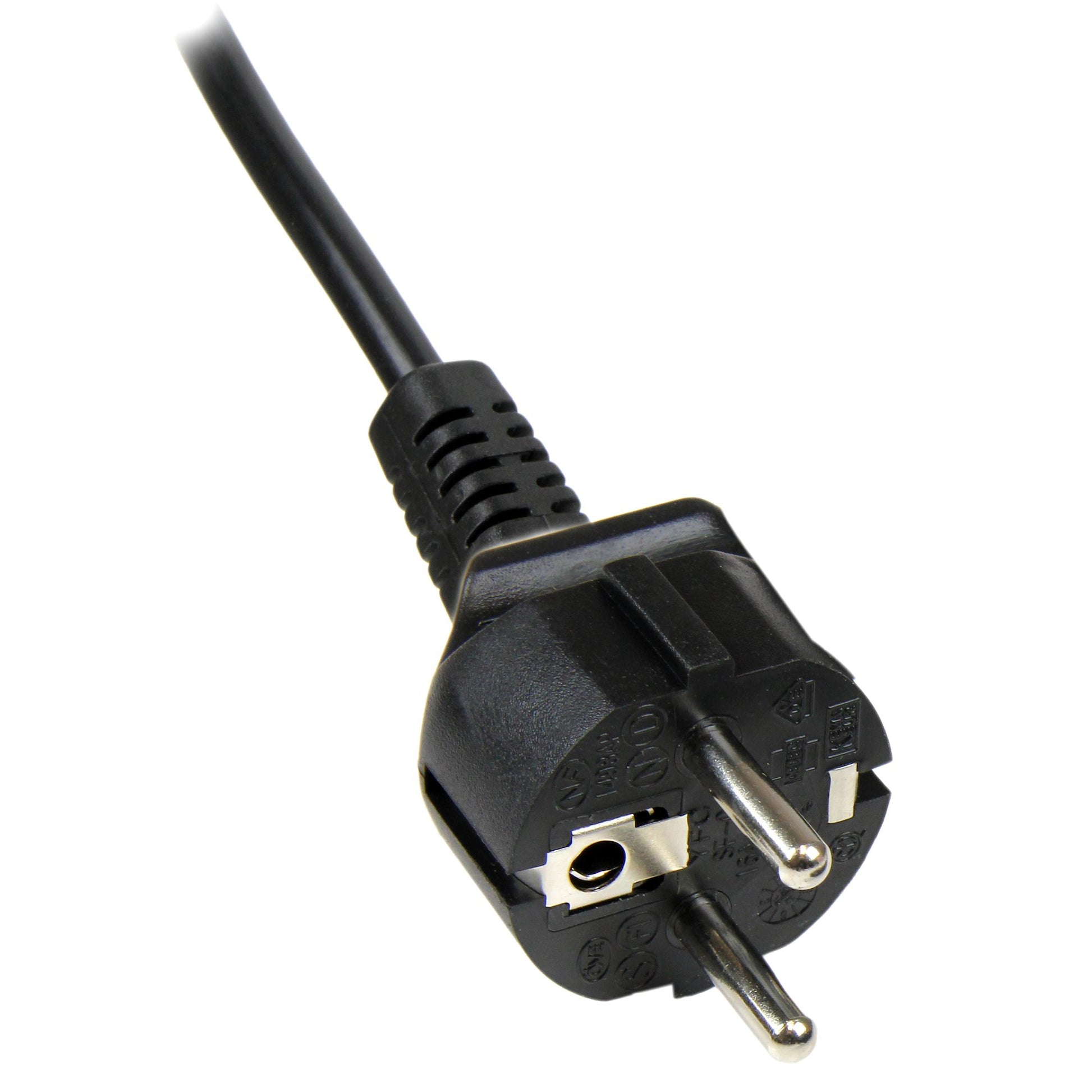 StarTech.com Netzkabel, CEE7 auf IEC C5, 1 m