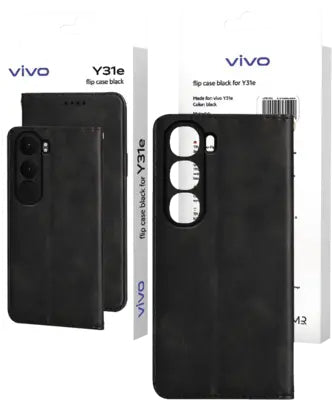 Rabbiter Folio – für Vivo Y31e, schwarz, kratzresistent
