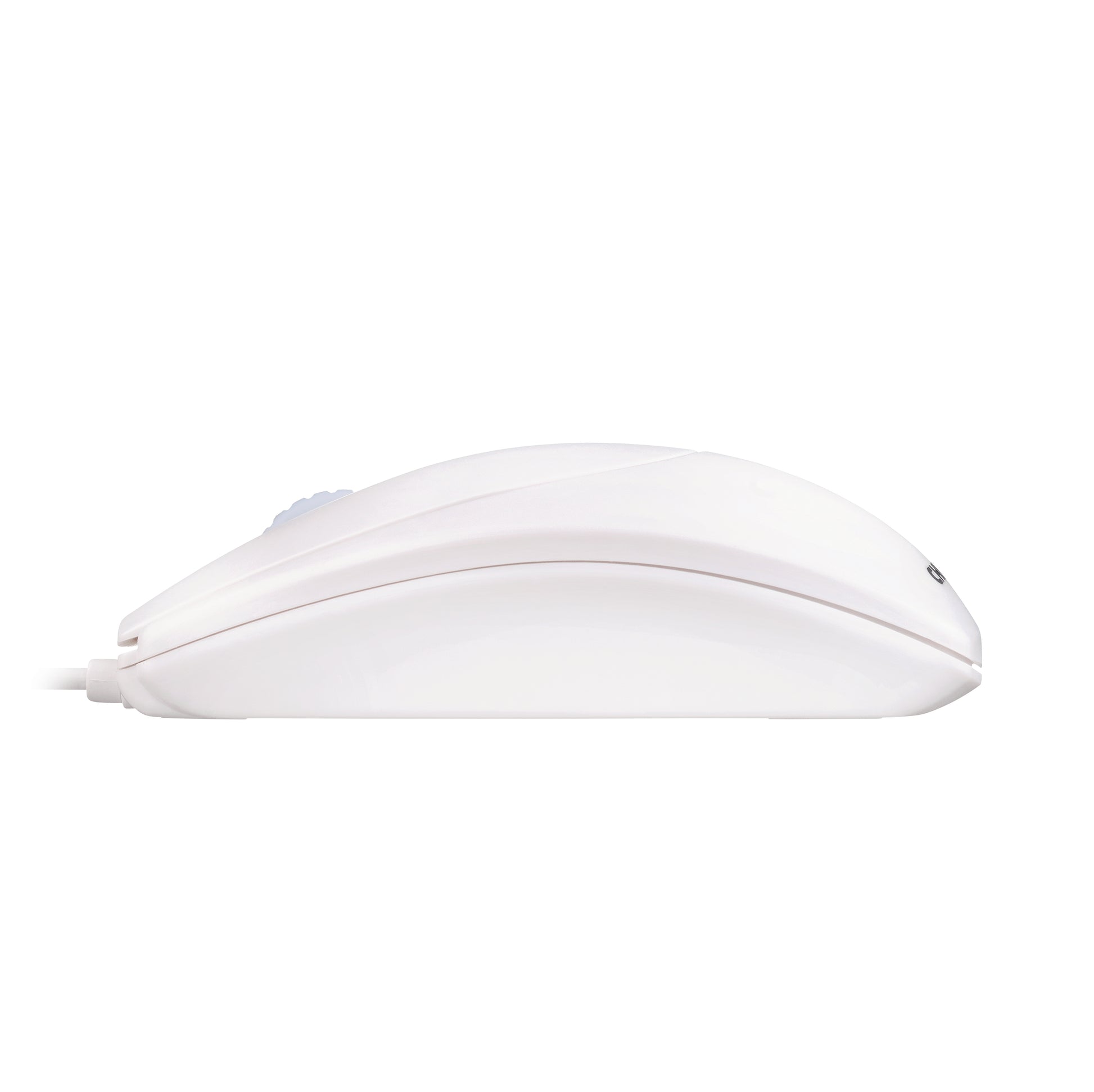 CHERRY WHEELMOUSE Maus – kabelgebunden, USB-A, 1'000 dpi, 3 Tasten, beidhändig, weiss/grau