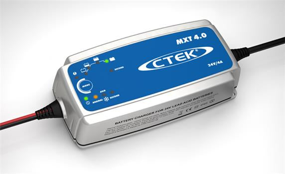 Ctek MXT 4.0 Ladegerät – 96 W, IP65, Erhaltungsladung – für 24 V Blei-Säure-Batterien