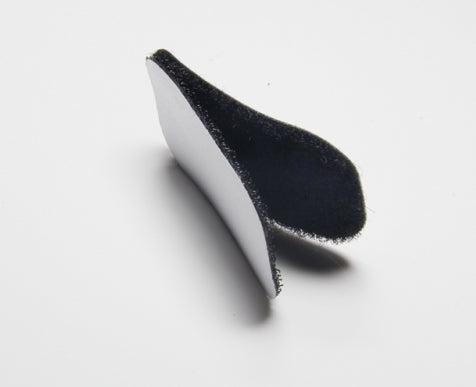 EP Product Klettband – 30 mm × 0,05 m, Schwarz, Nylon, Selbstklebend, 10 Stück