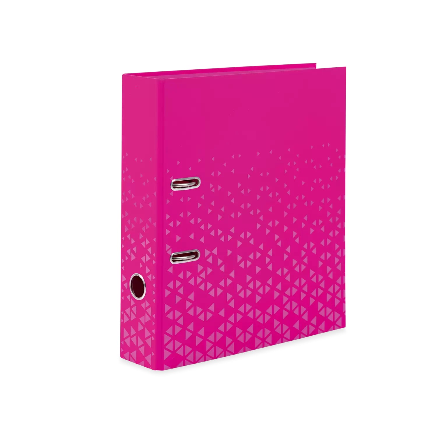HERMA Ordner – A4 hoch – 2-Ring Hebelmechanik, Rücken 70 mm – pink, Karton, mit Niederhalter
