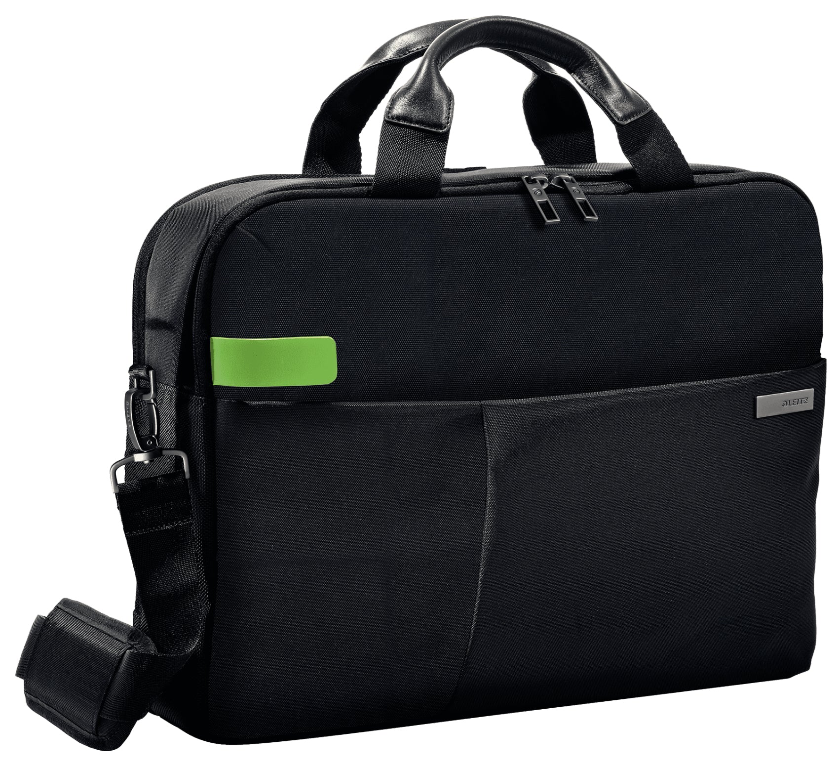 Leitz Notebook-Tasche bis 15,6" – wasserfest, Trolleybefestigung – Schwarz