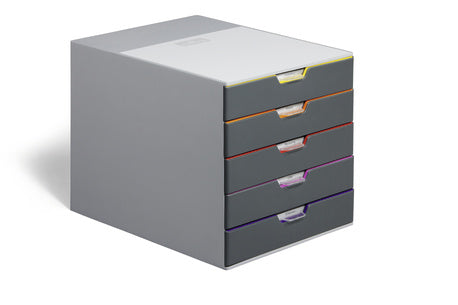 Durable Schubladenelement Varicolor – für A4, C4 und Letter-Size-Formate – 280 × 356 × 292 mm