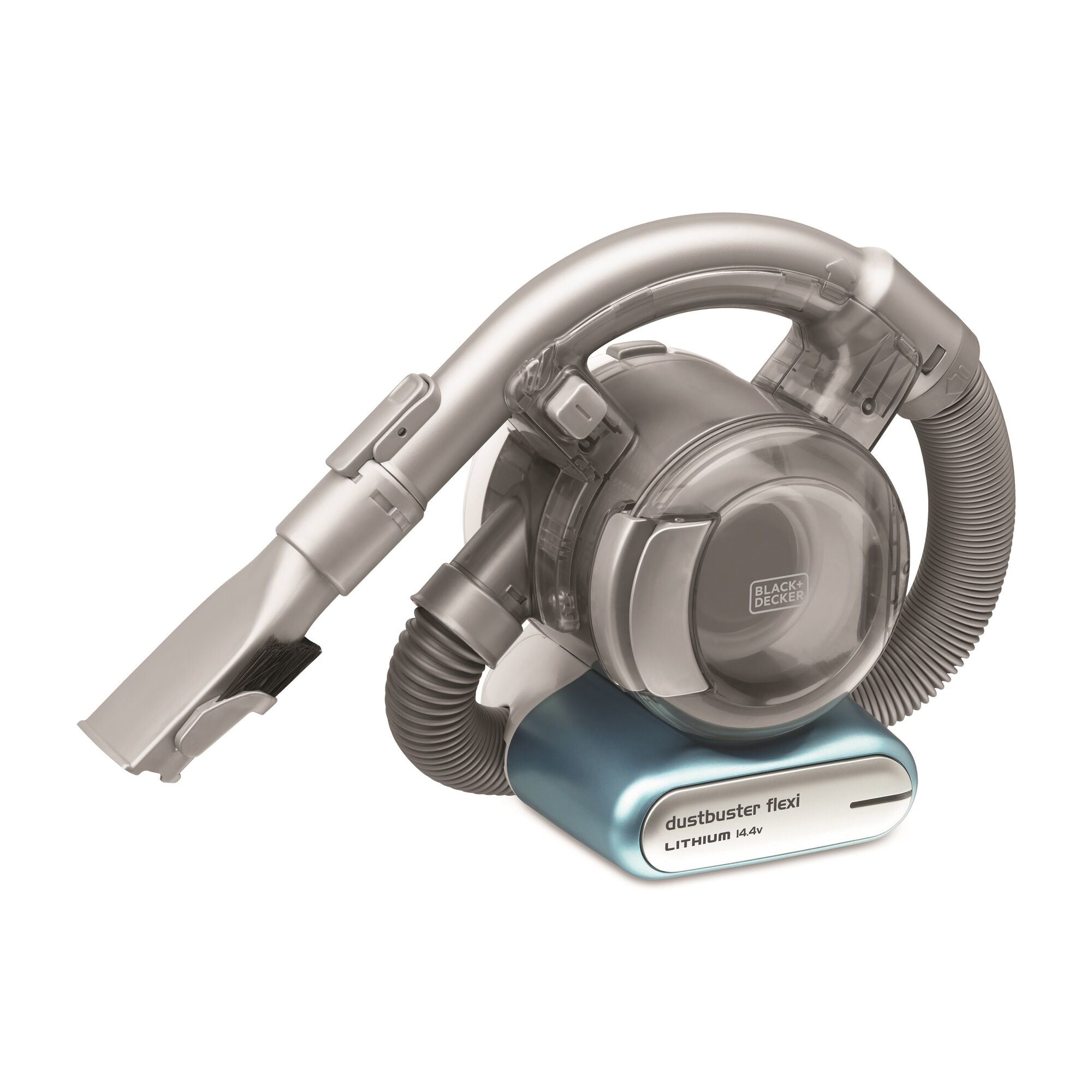 Black & Decker Black+Decker PD1420LP – Akku-Handstaubsauger – Trocken, beutellos, 14,4 V, 13 min – Blau/Grau