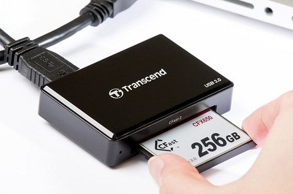 Transcend Kartenleser – CFast, USB 3.0, intern