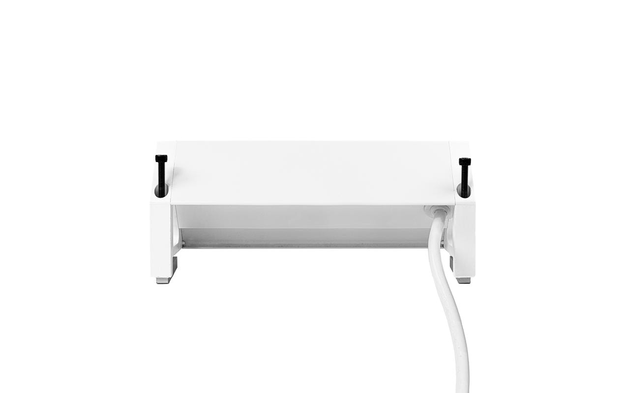 Steffen Steckdosenleiste, 2×T13, 2×USB, mit Schalter, 1,5 m, Eingang T12 – Weiss