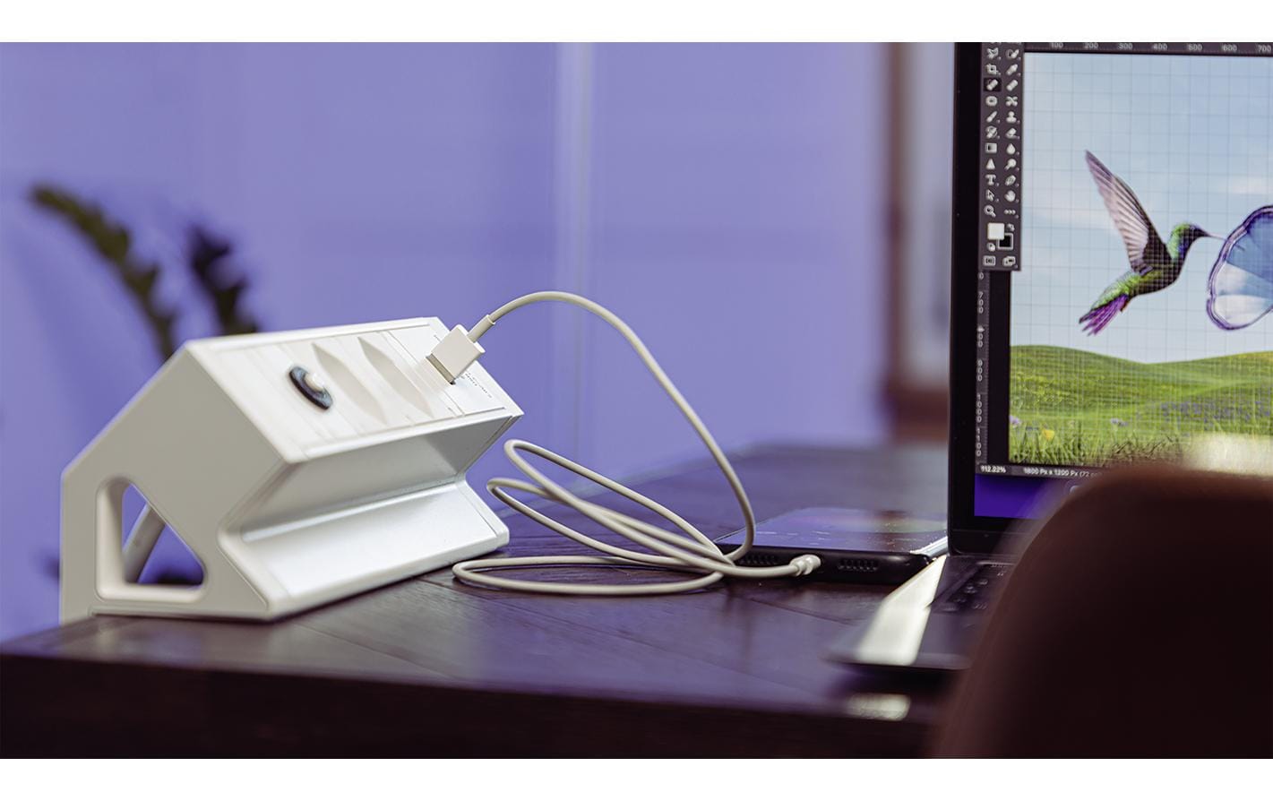 Steffen Steckdosenleiste, 2×T13, 2×USB, mit Schalter, 1,5 m, Eingang T12 – Weiss