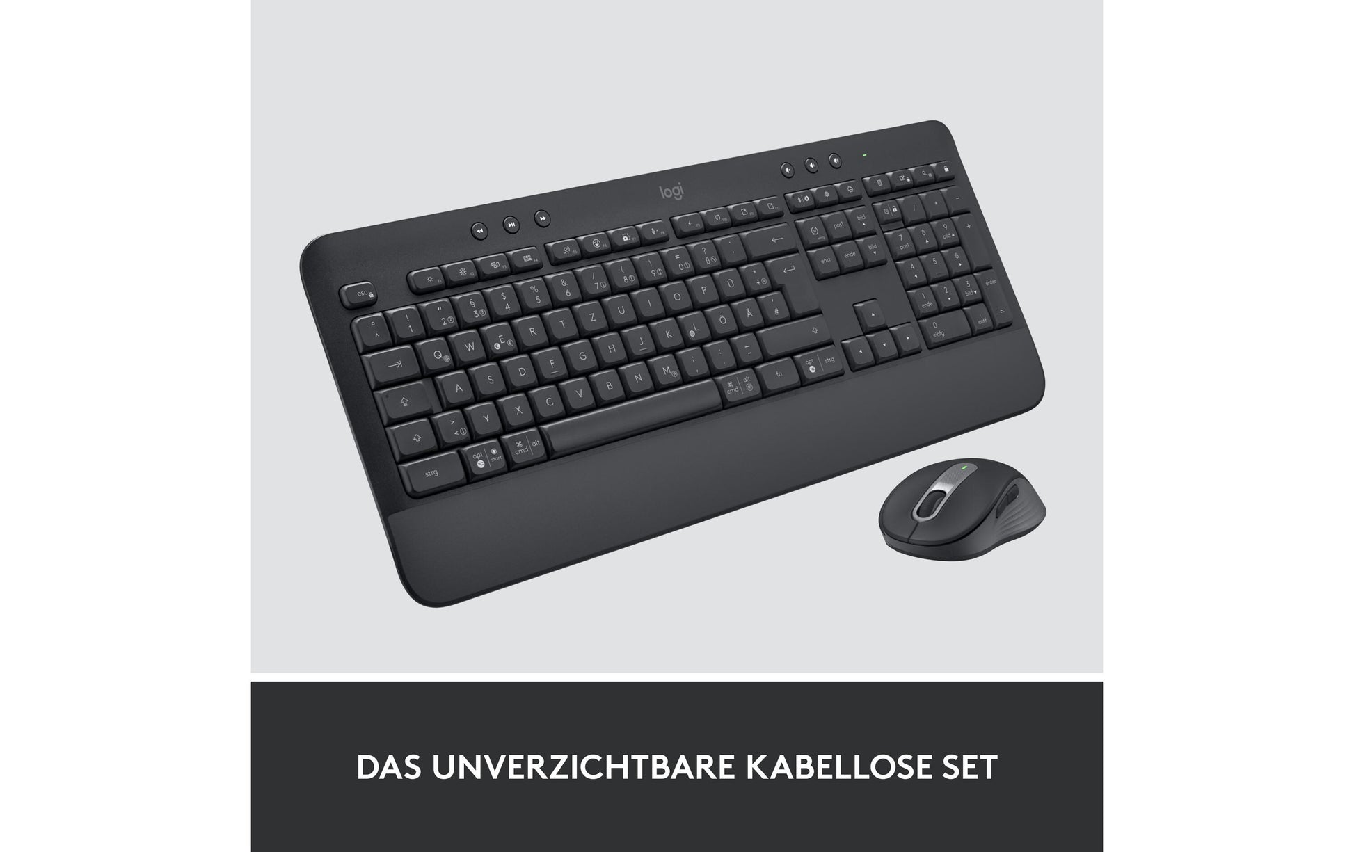 Logitech MK650 – Tastatur, US-Layout (EN), Graphit