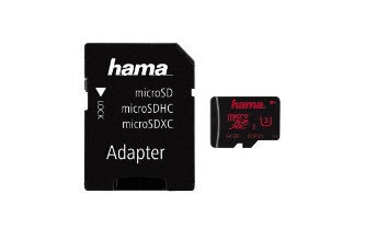 Hama 123982 microSDXC 64 GB – UHS-I, U3, 80/30 MB/s, inkl. SD-Adapter