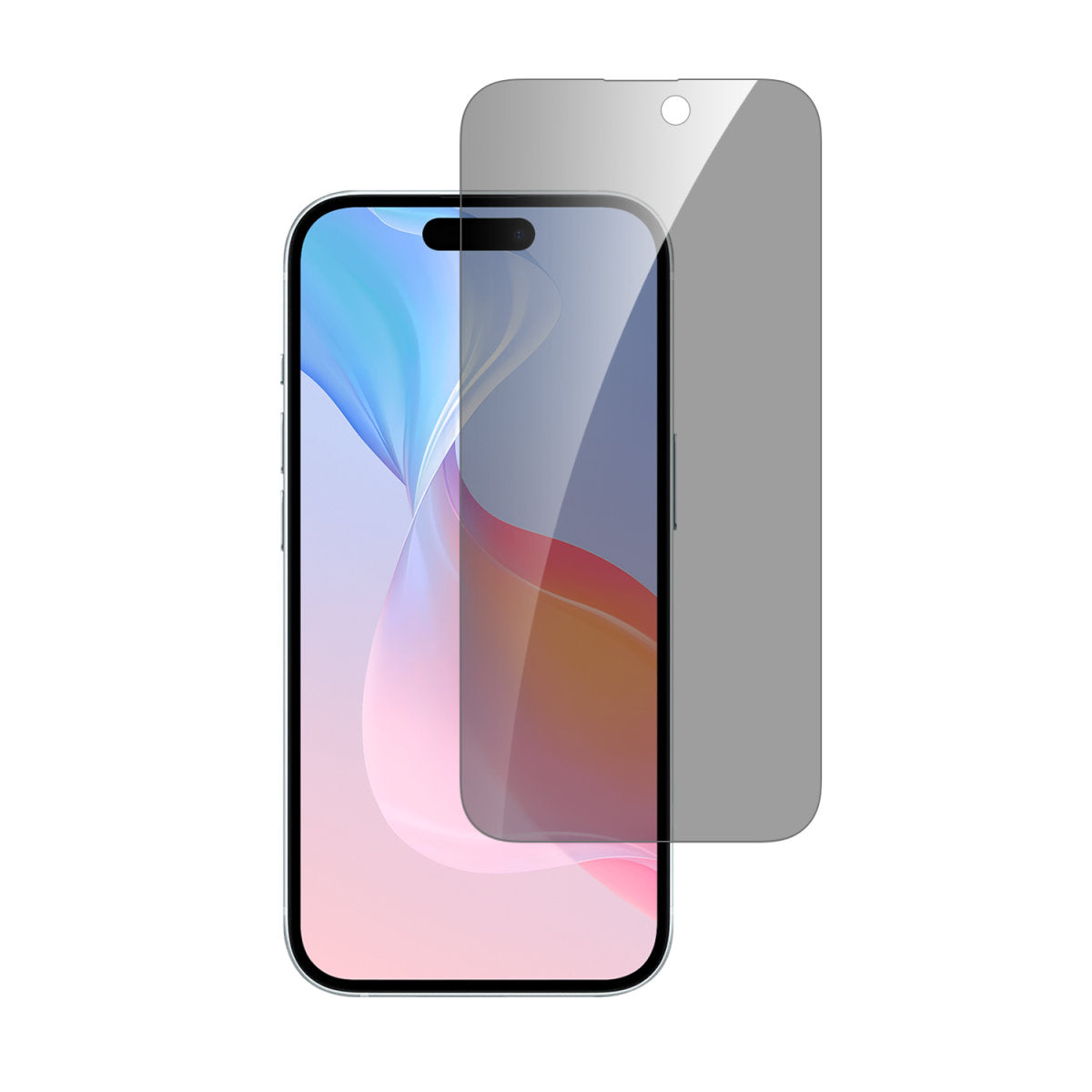 4smarts Privacy-Filter (Panzerglas), Case Friendly – für iPhone 16