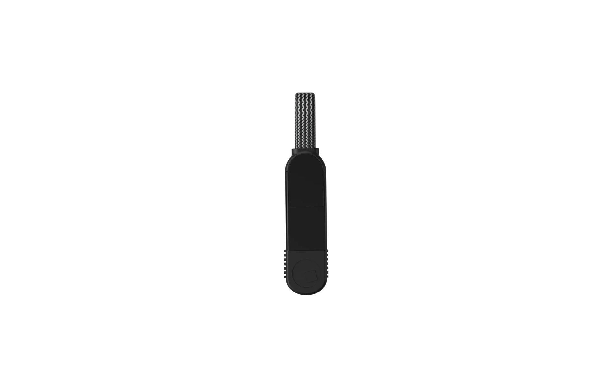 Rolling Square USB-Adapter USB-A auf USB-C – USB 2.0 (480 Mbps) – Metallverstärkt, TPU-Mantel – Schwarz
