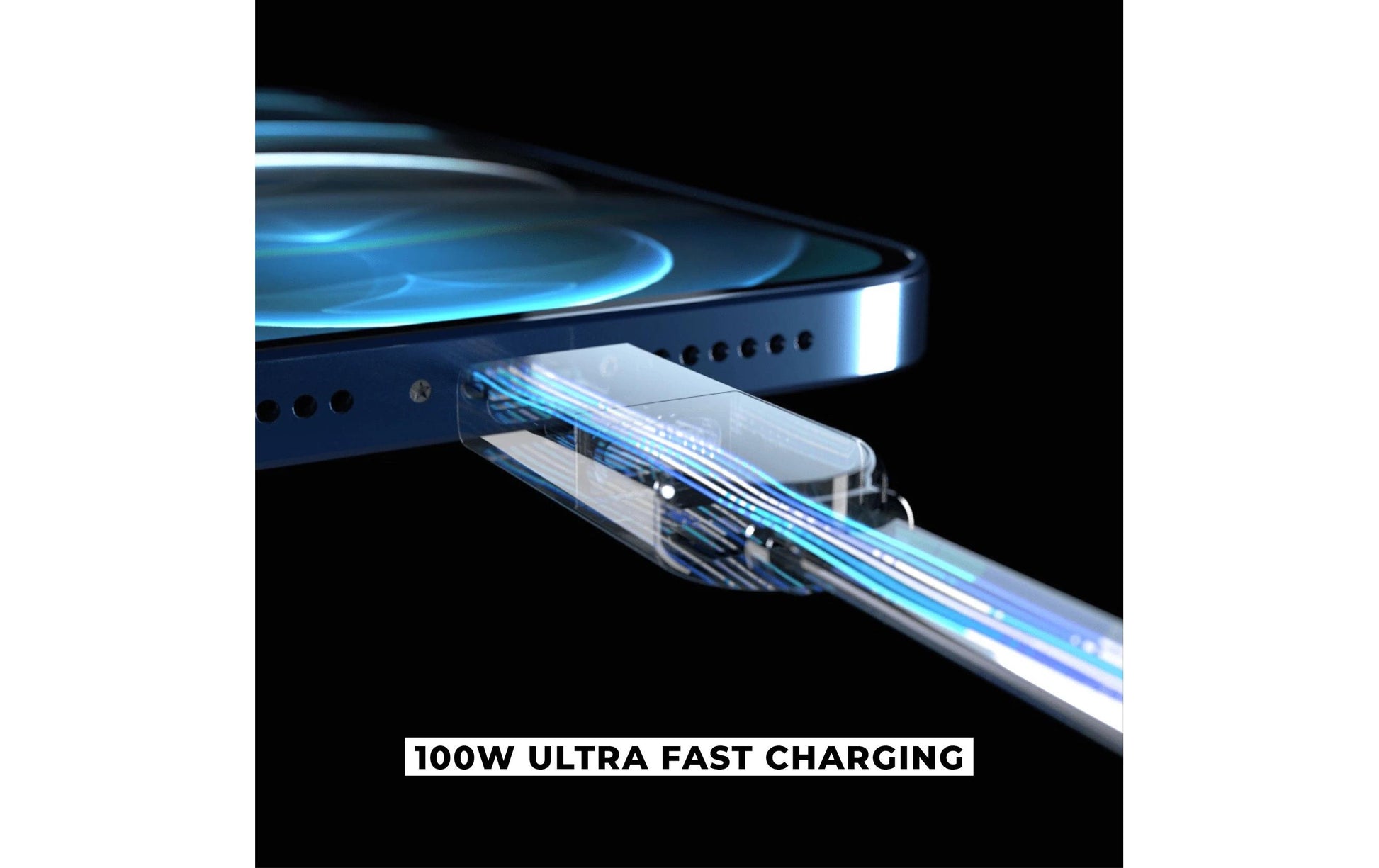 Rolling Square USB-Adapter USB-A auf USB-C – USB 2.0 (480 Mbps) – Metallverstärkt, TPU-Mantel – Schwarz