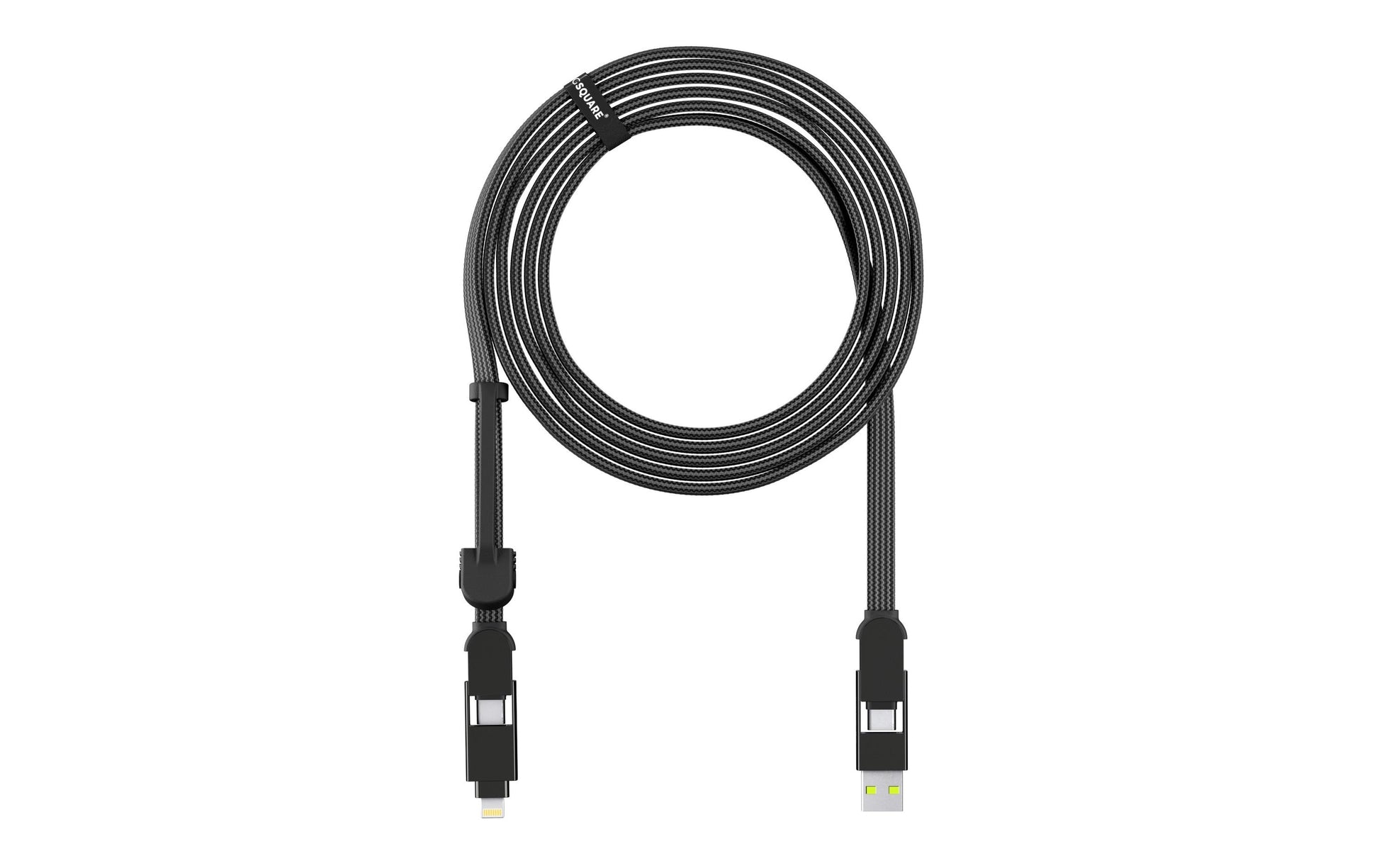 Rolling Square USB-Kabel, USB-C zu Lightning, 3 m, USB 2.0, Lade-/Datenkabel, für iPad, iPhone, iPod