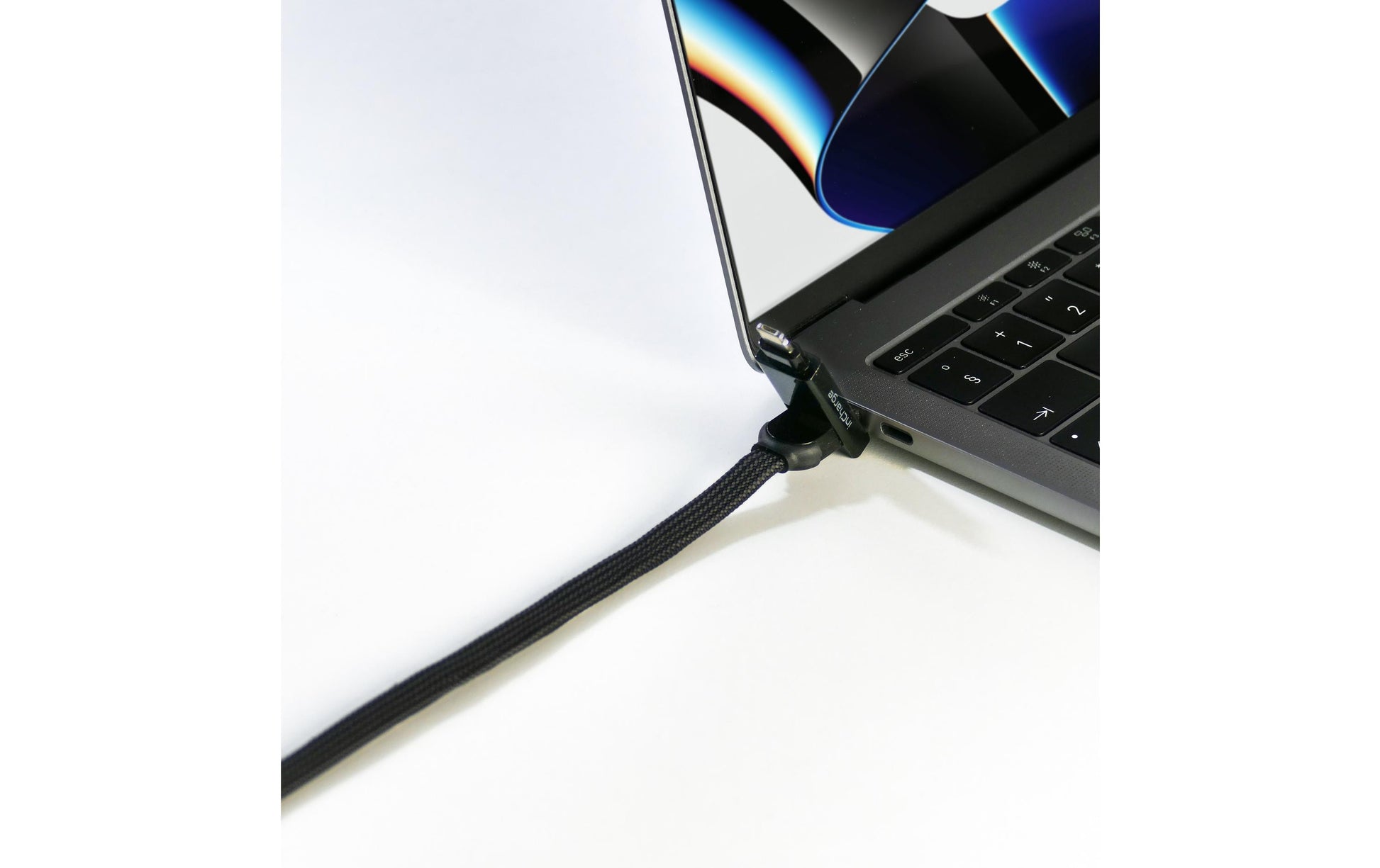 Rolling Square USB-A auf USB-C Kabel – USB 2.0 (480 Mbit/s) – 2 m – Abgewinkelt – Schwarz