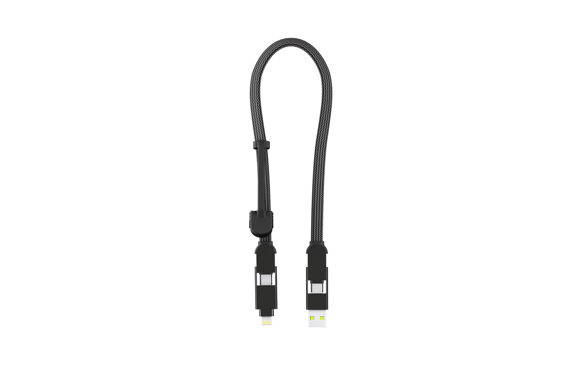 Rolling Square RollingSquare – USB-Kabel – USB-A/USB-C auf USB-C – USB 2.0 (480 Mbps) – 0,3 m – Schwarz