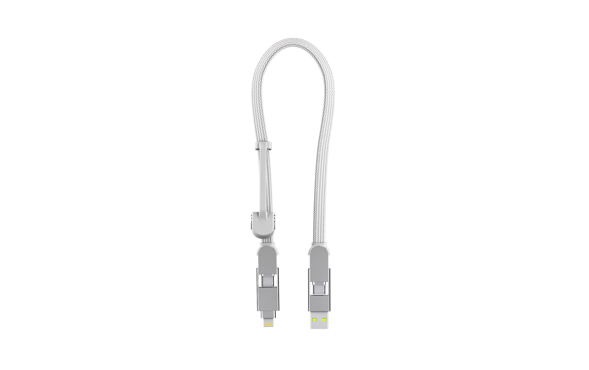 Rolling Square USB-Kabel, USB-C zu Lightning, 0,3 m, USB 2.0, Lade-/Datenkabel, für iPad, iPhone, iPod