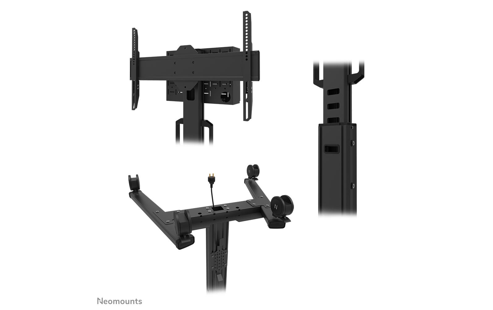 Neomounts FL50S-825BL1 – Trolley für 37–75", schwarz