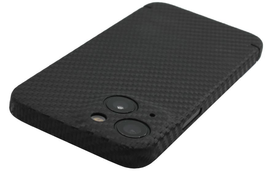 Nevox – Backcover Carbon Series – für Apple iPhone 14 – schwarz – Aramid/Karbon, MagSafe-kompatibel