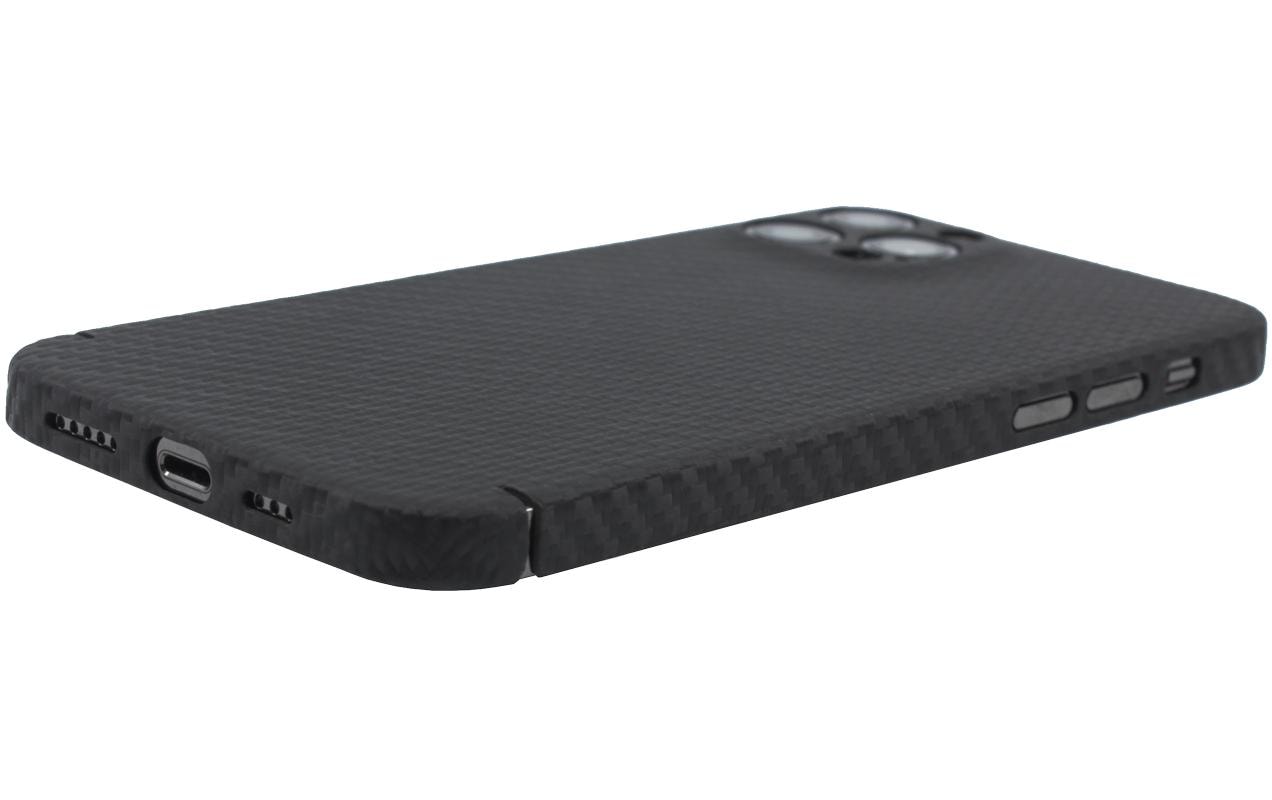 Nevox – Backcover Carbon Serie – für Apple iPhone 14 Pro – schwarz – Aramidfasern