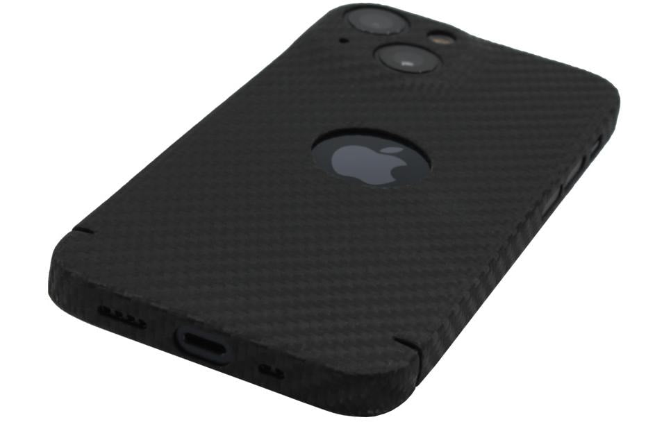Nevox – Backcover Carbon Serie – für Apple iPhone 14 – schwarz – Aramidfasern – stossgeschützt