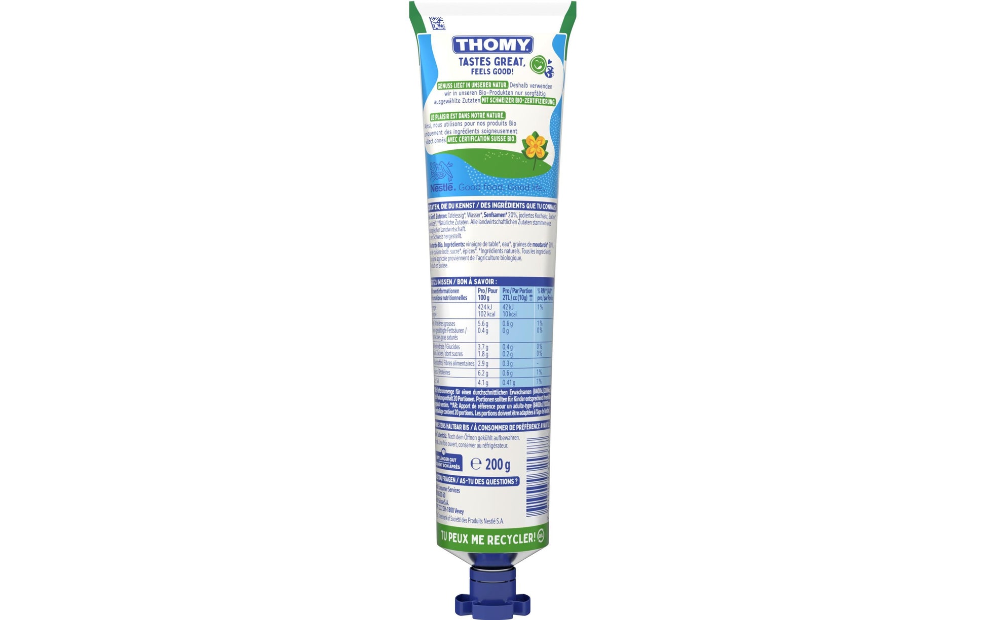 THOMY Bio Senf – 200 g