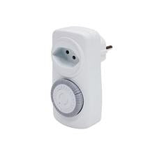 Steffen Mechanische Zeitschaltuhr (DIN-Schiene) – 24 h, IP20, 230 V/10 A – Weiss – 1204488