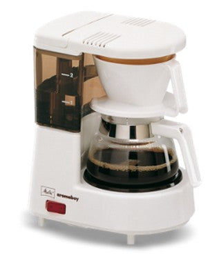 Melitta Aromaboy Filterkaffeemaschine – 2 Tassen, 0,3 l, Melitta Filtertüten 100, Weiss