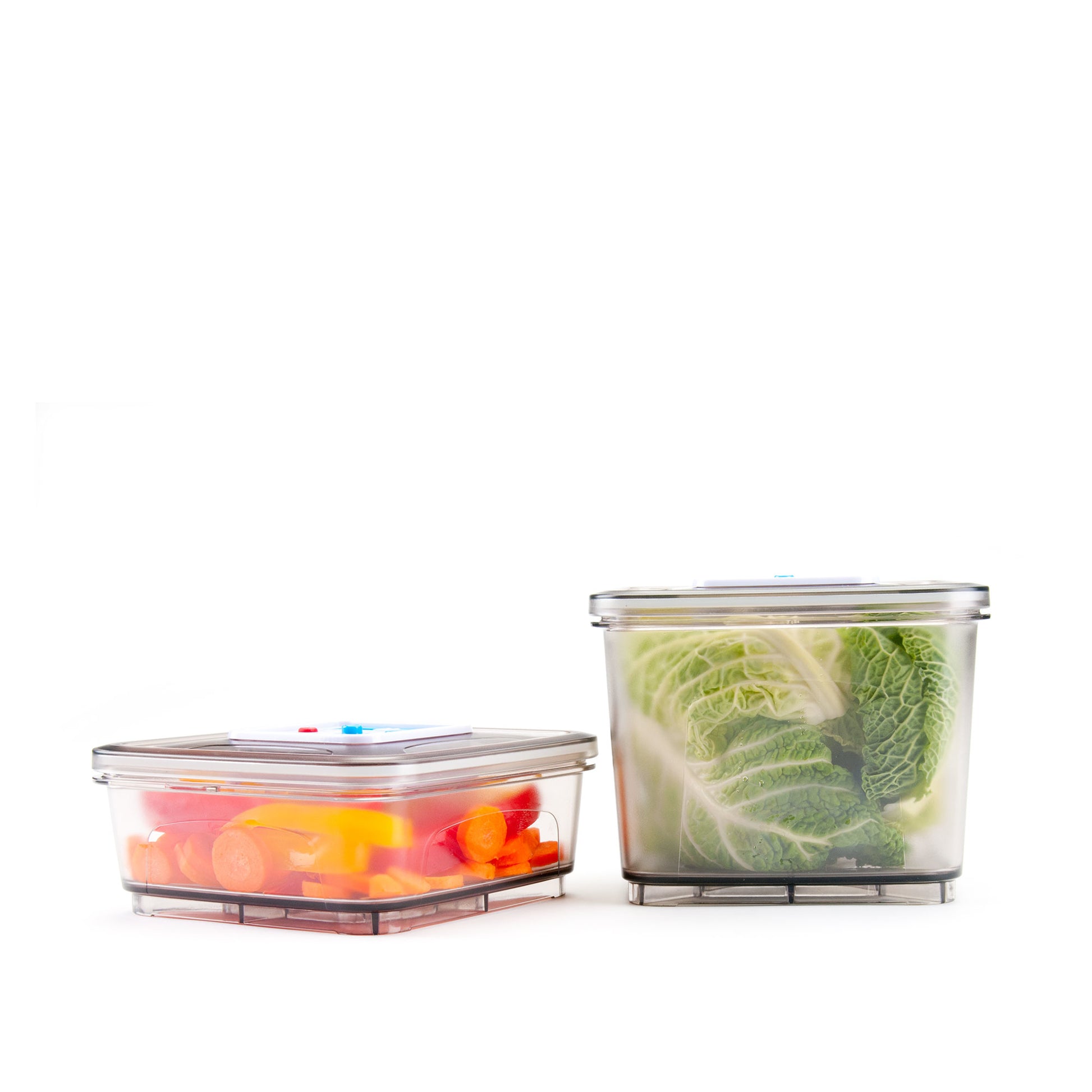 Gastroback Vakuum-Verschlussbehälter – 1 l, für z.B. 46008, 46012, 46013, 2 Stk., Kunststoff, Transparent