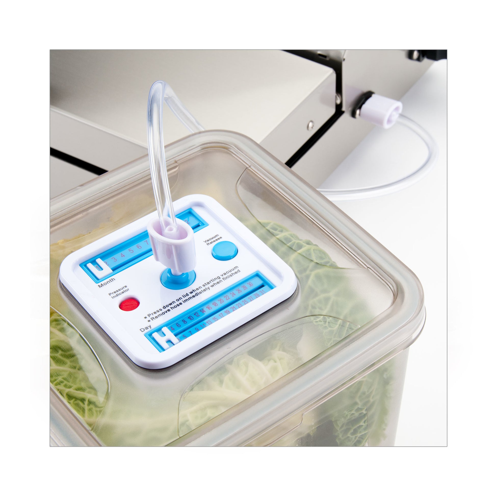 Gastroback Vakuum-Verschlussbehälter – 1 l, für z.B. 46008, 46012, 46013, 2 Stk., Kunststoff, Transparent