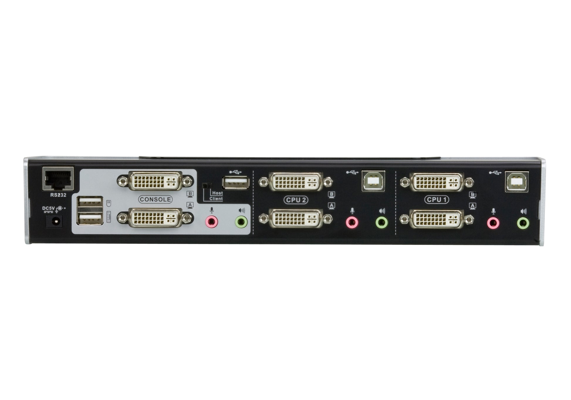 ATEN CS1642 – KVM-Switch 2×1, DVI-I/USB 2.0, 2560 × 1600, Audio
