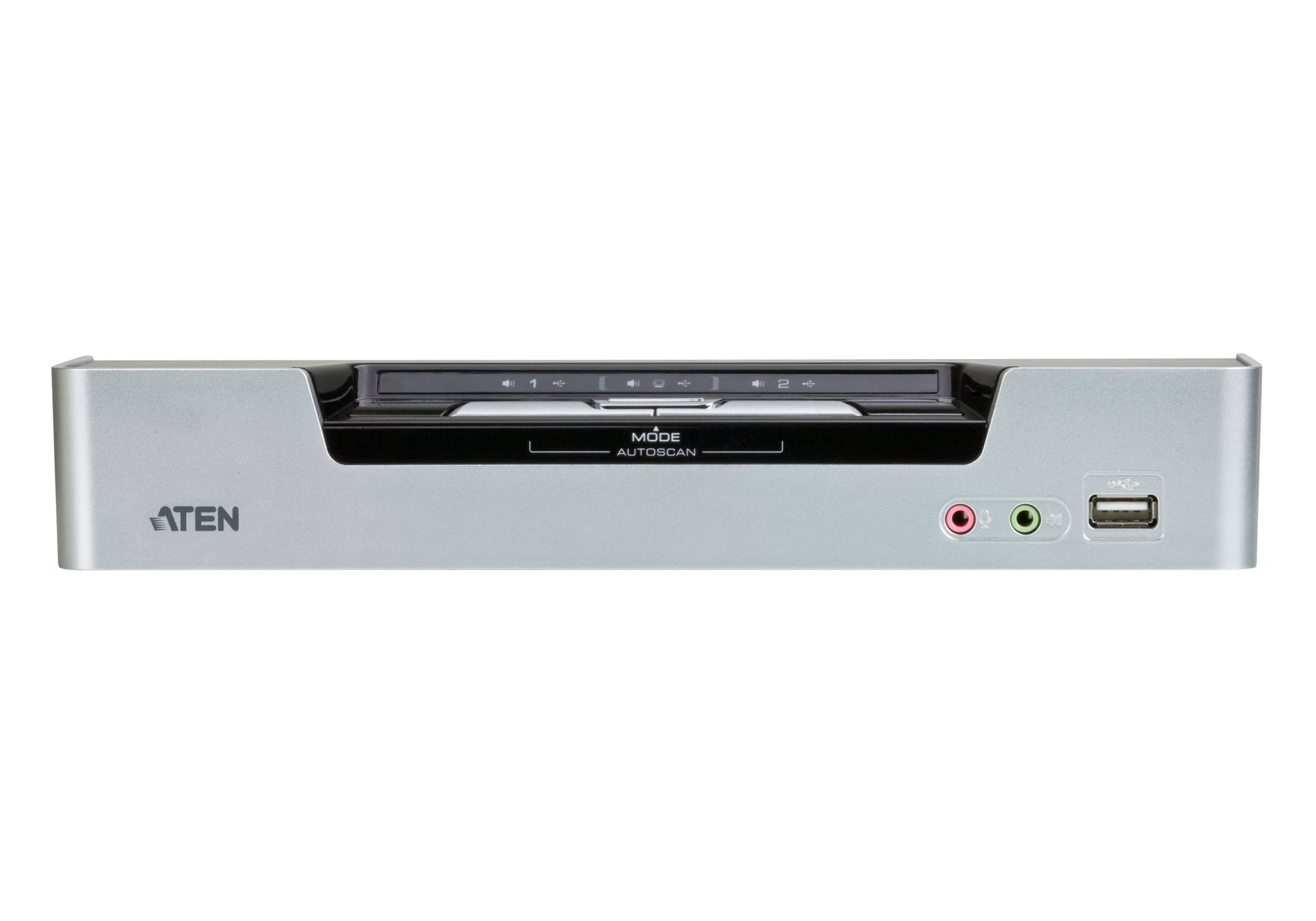 ATEN CS1642 – KVM-Switch 2×1, DVI-I/USB 2.0, 2560 × 1600, Audio