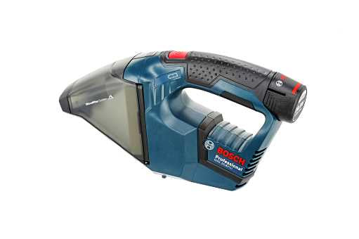 Bosch Professioneller Handstaubsauger GAS 12V – 0,4 l, Akkubetrieb, 12 V, 27,3 × 7,7 × 17 cm