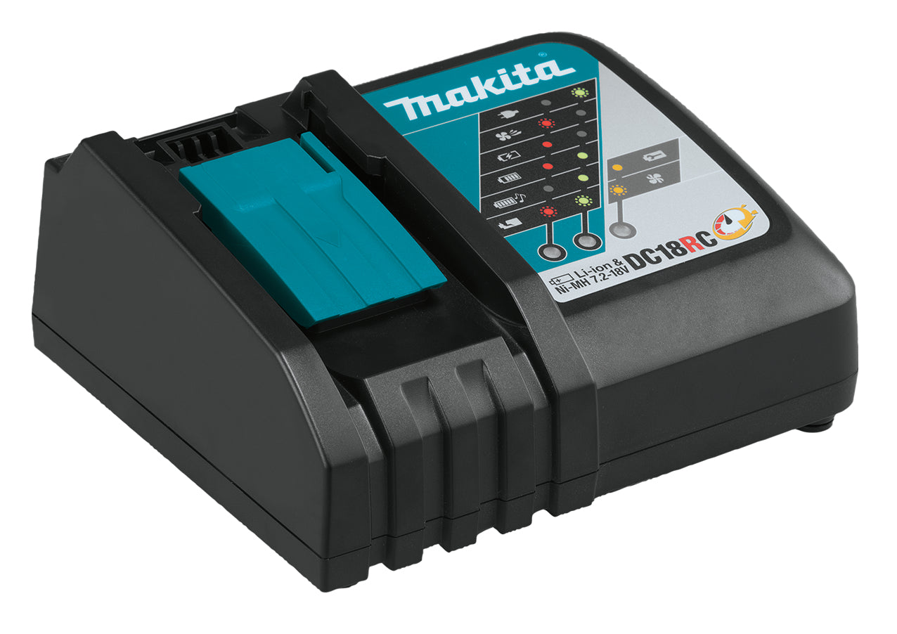 Makita DC18RC Ladegerät – Schnellladegerät – für LXT 18 V Akkus