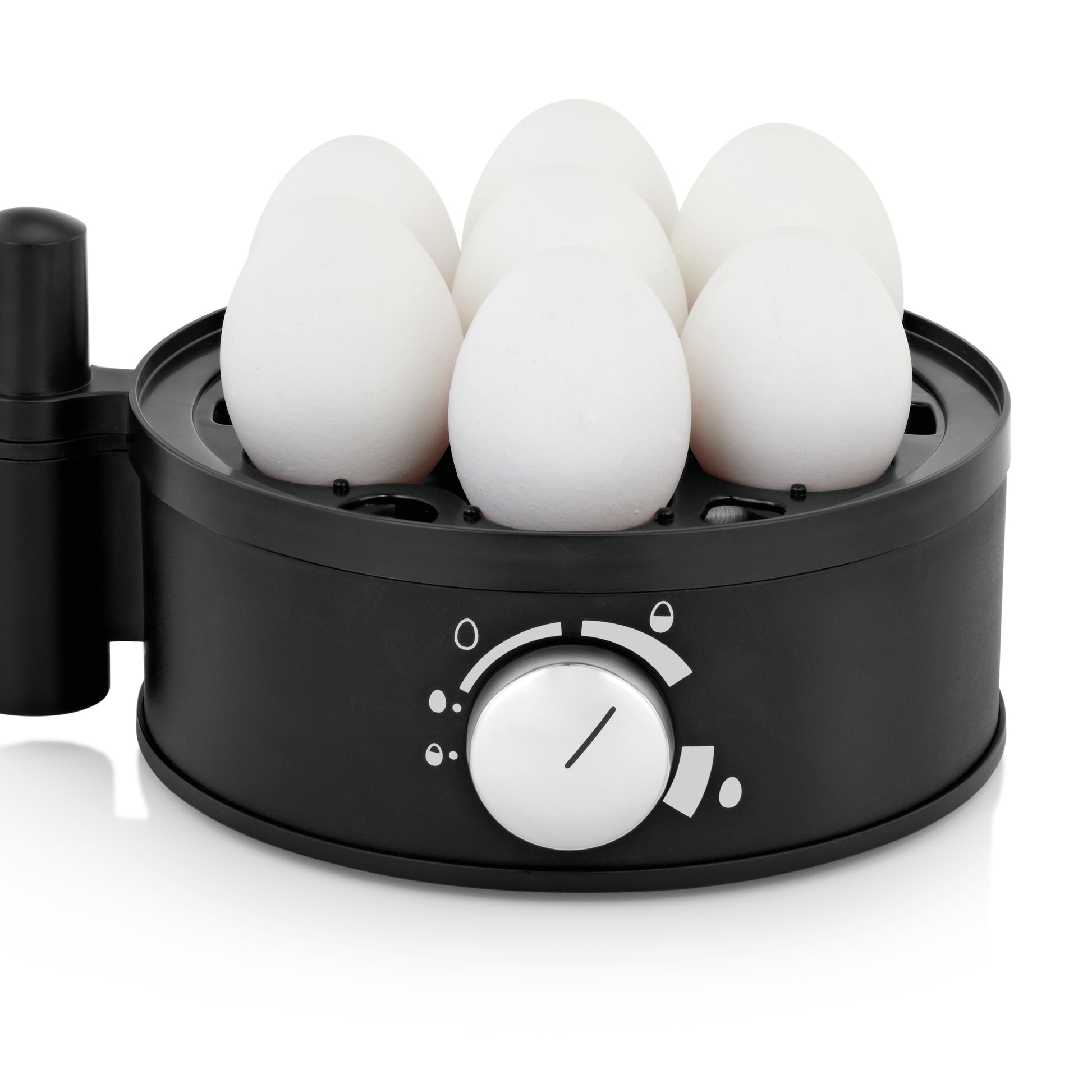 WMF Stelio Eierkocher – 7 Eier, 350 W – Schwarz/Edelstahl