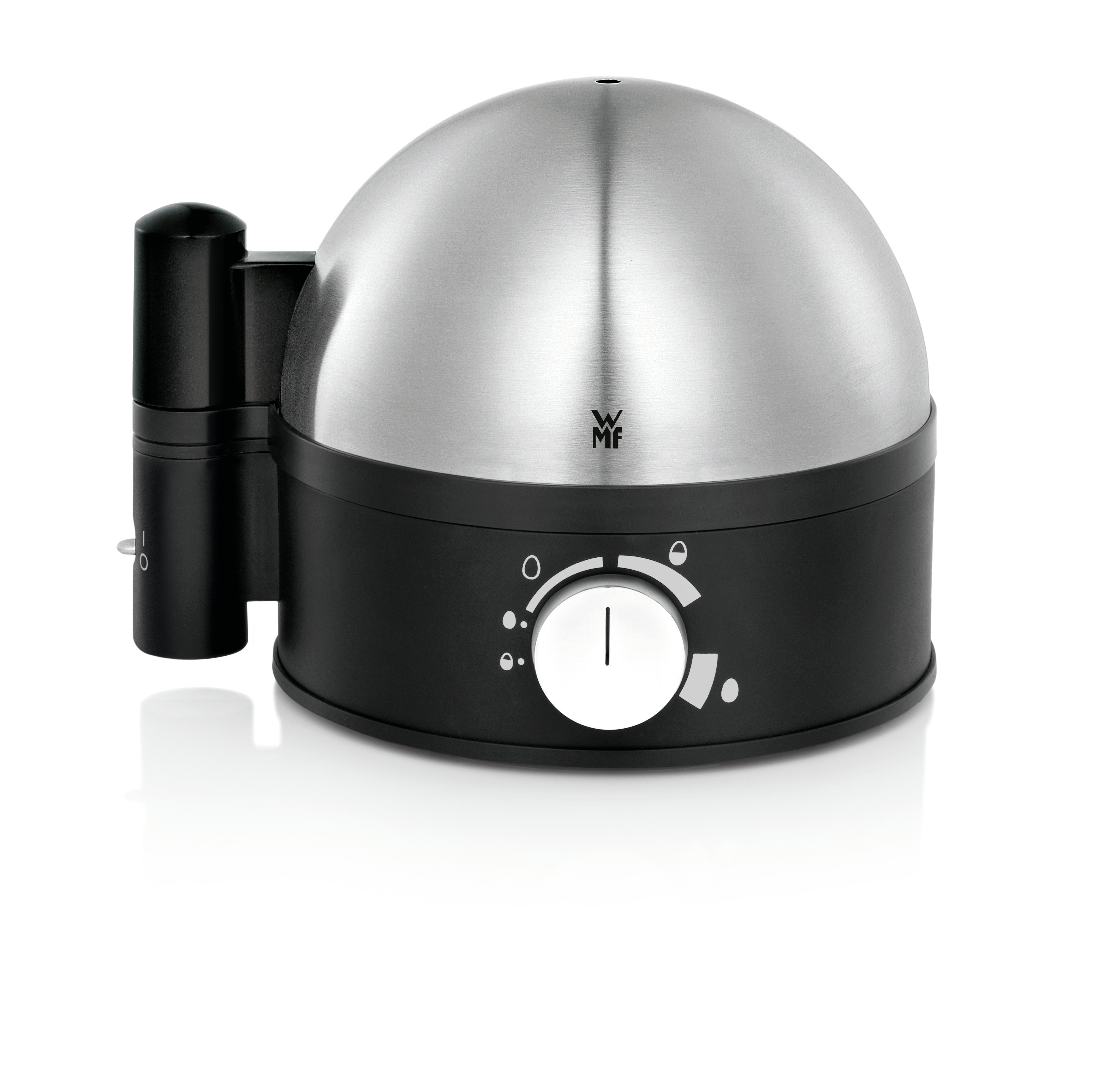 WMF Stelio Eierkocher – 7 Eier, 350 W – Schwarz/Edelstahl