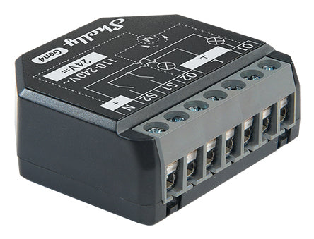 Shelly 2PM Gen4 – Schaltaktor – 2 Kanäle, Leistungsmessung, WLAN/Bluetooth/Zigbee/Matter