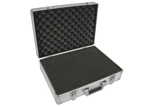 Perel 1819-42A Werkzeugkoffer 19 l – abschliessbar, mit Schaumstoffeinlage, B 455 × H 152 × T 330 mm