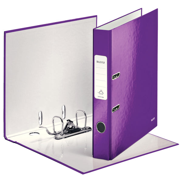 Leitz 180° WOW Ordner – für A4 – Rückenbreite 5,2 cm – Violett