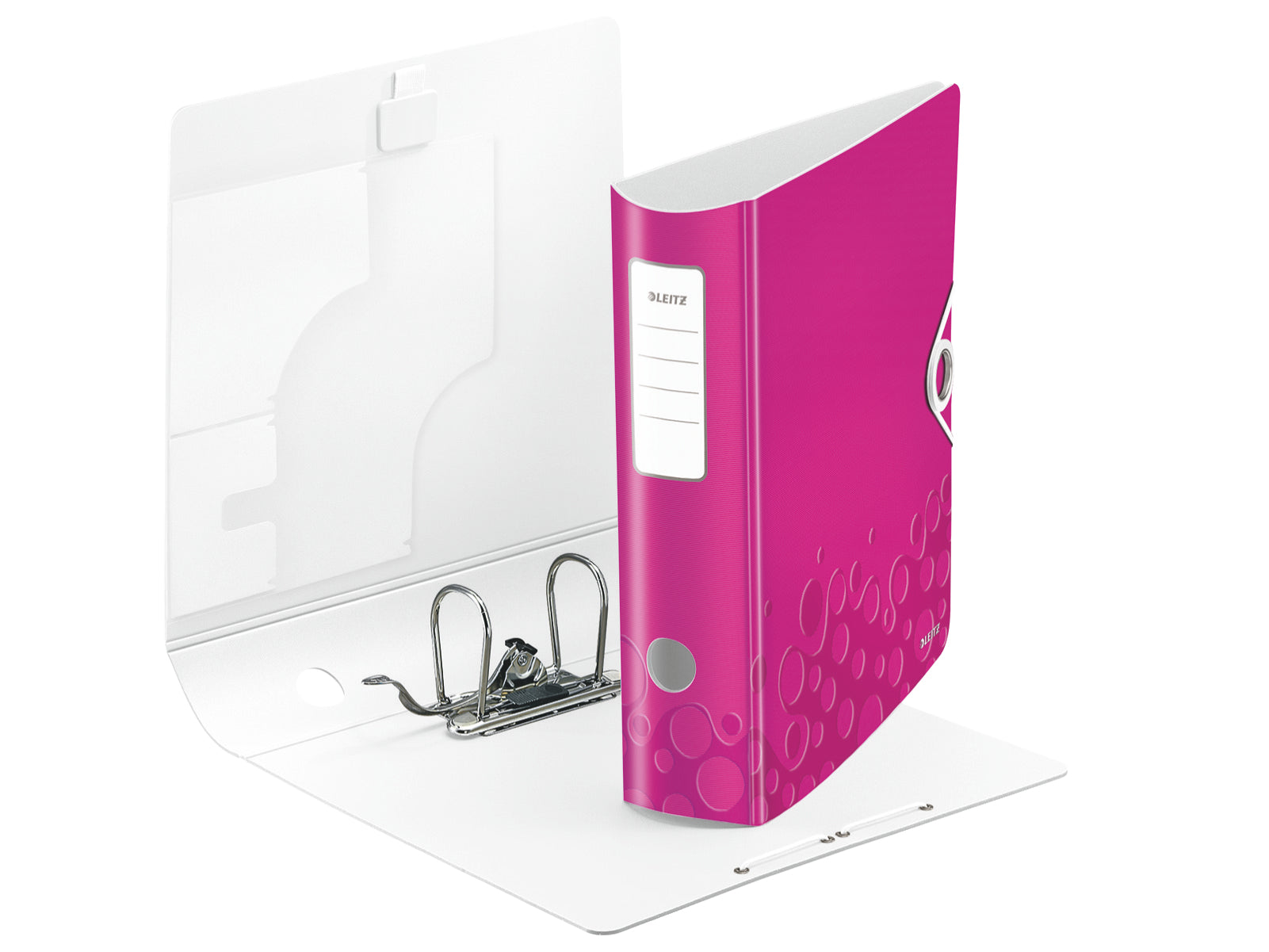 Leitz Ringbuch – 2-Ring – für A4 – Rückenbreite 8,2 cm – Pink