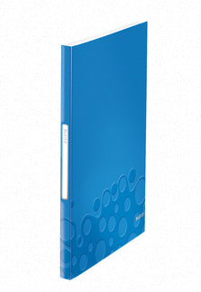 Leitz Sichtbuch WOW, für A4, 40 Hüllen – Polypropylen – Blau