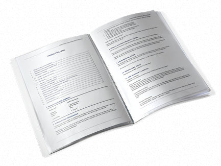 Leitz WOW Sichtbuch, für A4, 40 Hüllen – PP – metallisch/pink