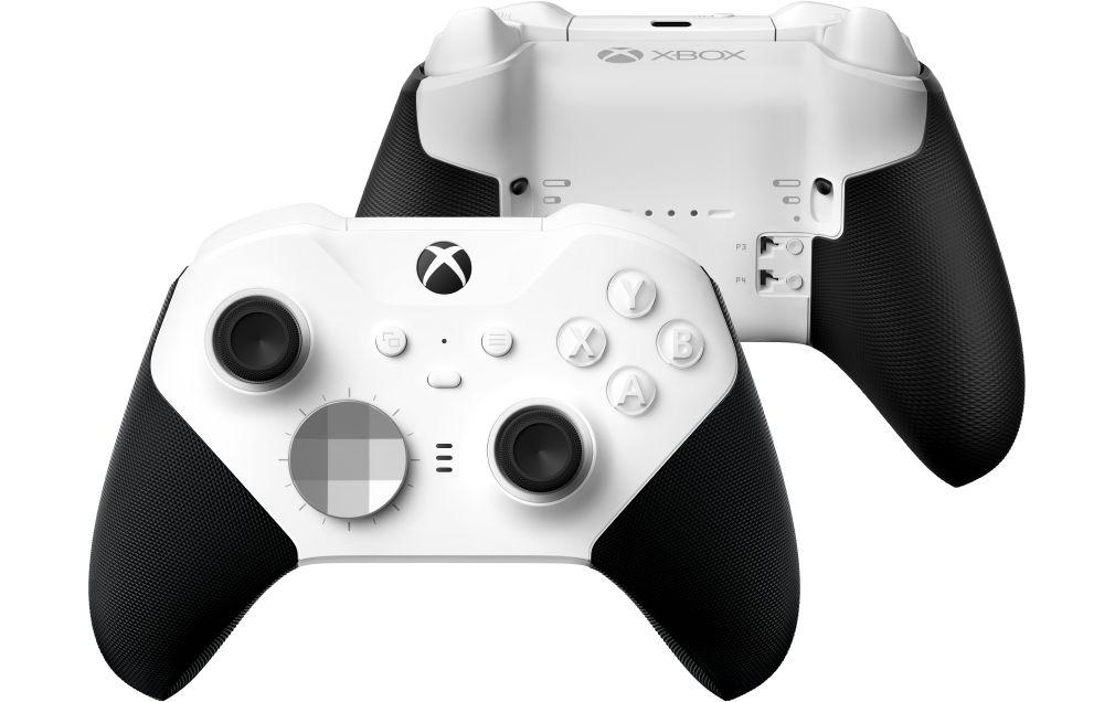 Microsoft Xbox Elite Series 2 Core – Gamepad – USB + Bluetooth, USB-C, 40 h Akku, für Xbox & PC, Weiss