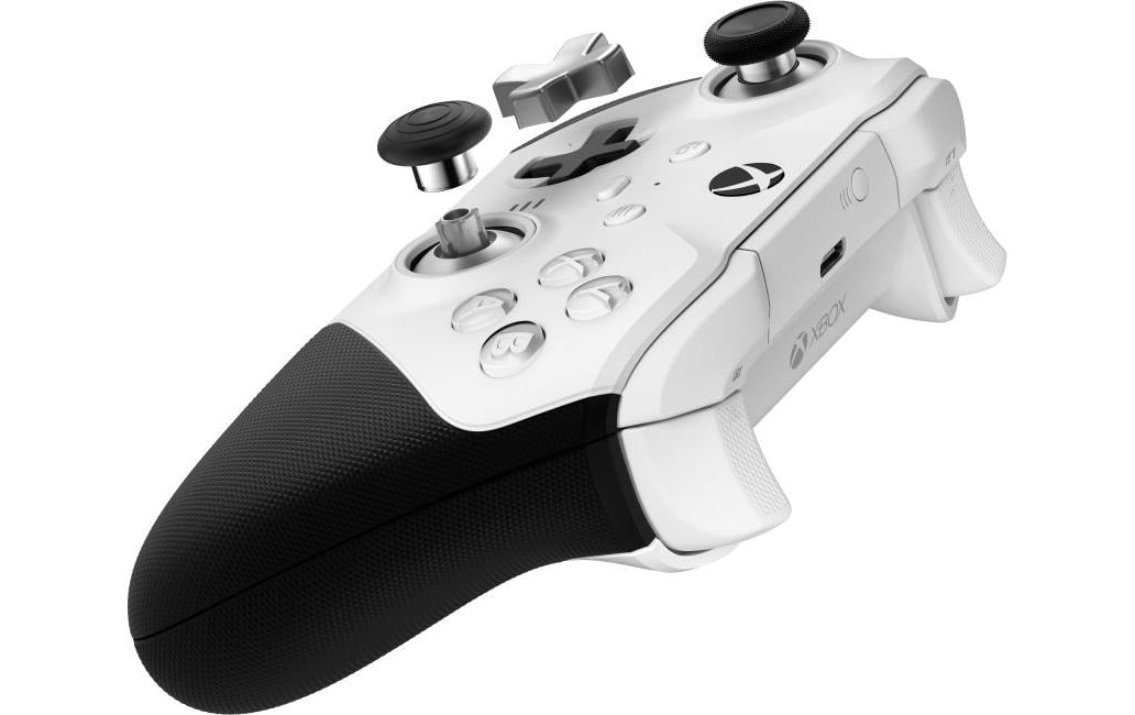 Microsoft Xbox Elite Series 2 Core – Gamepad – USB + Bluetooth, USB-C, 40 h Akku, für Xbox & PC, Weiss